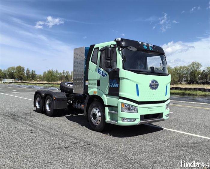 解放牌CA4250P66T1BEVA8純電動(dòng)半掛牽引車
